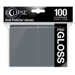 Card Sleeves Standard Gloss Eclipse Smoke Grey 66x91mm (100) (Ultra Pro)