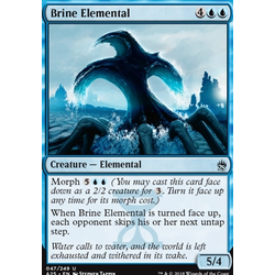 Magic löskort: Masters 25: Brine Elemental (Foil)