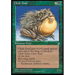 Magic löskort: Ice Age: Chub Toad