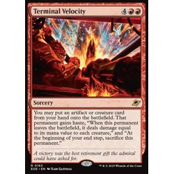 Magic löskort: Edge of Eternities: Terminal Velocity