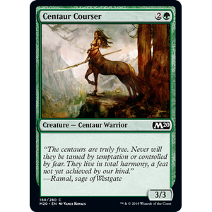 Magic löskort: Core Set 2020: Centaur Courser