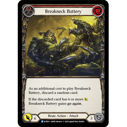 FaB Löskort: Welcome to Rathe Unlimited: Breakneck Battery (Red)