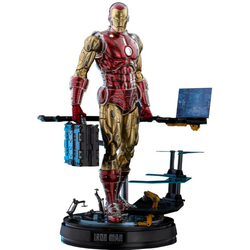 Marvel The Origins - Iron Man Comic Masterpiece Deluxe Version - 1/6