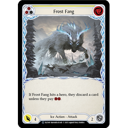 FaB Löskort: Tales of Aria Unlimited: Frost Fang (Yellow)