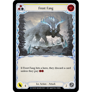 FaB Löskort: Tales of Aria Unlimited: Frost Fang (Yellow)