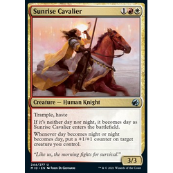 Magic löskort: Innistrad: Midnight Hunt: Sunrise Cavalier