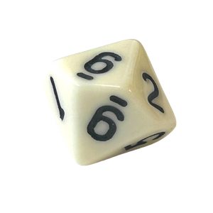 Opaque: Ivory/Black (D10)