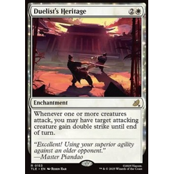 Magic löskort: Avatar: The Last Airbender: Eternal: Duelist's Heritage