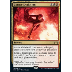 Magic löskort: Streets Of New Capenna: Corpse Explosion