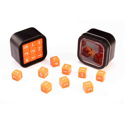 D6 Series: Opaque, Orange - 18-die Set (Acrylic)