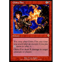 Magic löskort: Invasion: Ghitu Fire