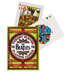 theory11 The Beatles playing cards (Green)