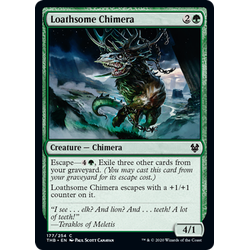 Magic löskort: Theros: Beyond Death: Loathsome Chimera (Foil)