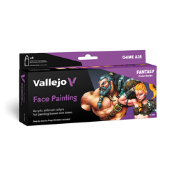 Vallejo Game Air: Face Painting Set (8x18ml)