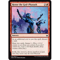 Magic löskort: War of the Spark: Honor the God-Pharaoh