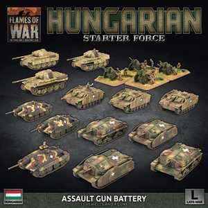 Hungarian Starter Force: Assault Gun Battery (plastic)