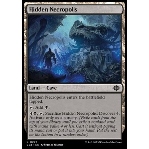 Magic löskort: The Lost Caverns of Ixalan: Hidden Necropolis