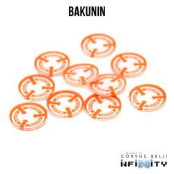 N4 Faction Markers: Bakunin (10 st)