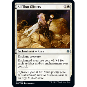 Magic löskort: Throne of Eldraine: All That Glitters