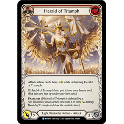 FaB Löskort: Monarch Unlimited: Herald of Triumph (Red)
