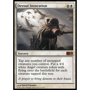 Magic löskort: Magic 2014: Devout Invocation