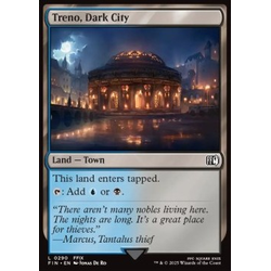 Magic löskort: Magic: The Gathering - FINAL FANTASY: Treno, Dark City (Foil)
