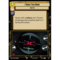 Star Wars: Unlimited Löskort: Jump to Lightspeed: I Have You Now (Foil)