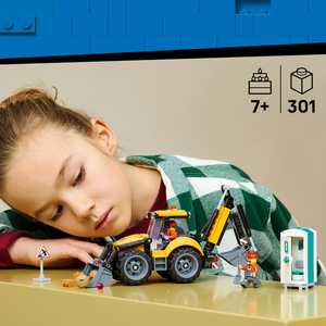 LEGO City Gul grävlastare 60480
