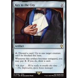 Magic löskort: Magic: The Gathering - FINAL FANTASY: Commander: Key to the City