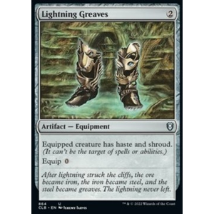 Magic löskort: Commander Legends: Battle for Baldur's Gate: Lightning Greaves