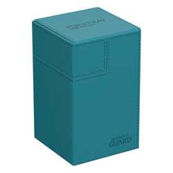 Ultimate Guard Flip´n´Tray Deck Case 100+ Standard Size XenoSkin Monocolor Petrol