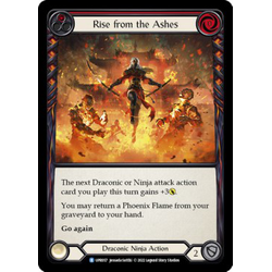 FaB Löskort: Uprising: Rise from the Ashes (Red) (Rainbow Foil)