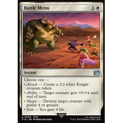 Magic löskort: Magic: The Gathering - FINAL FANTASY: Battle Menu