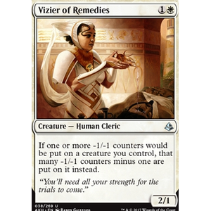 Magic löskort: Amonkhet: Vizier of Remedies