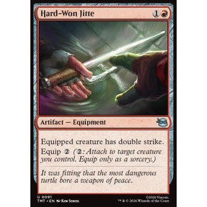 Magic löskort: Teenage Mutant Ninja Turtles: Hard-Won Jitte