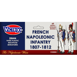 Victrix 28mm: Napoleonic French Infantry 1807-1812 (plastic) (60)