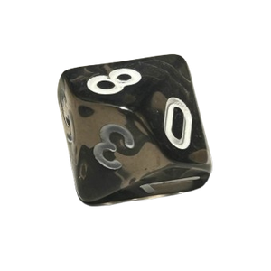 Transparent: Smoke/White (D10)