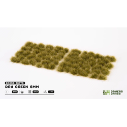 Gamer's Grass - Dry Green Tufts 6mm