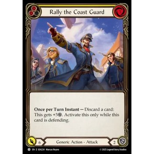 FaB Löskort: High Seas: Rally the Coast Guard (Yellow)