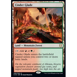 Magic löskort: Commander 2019: Cinder Glade