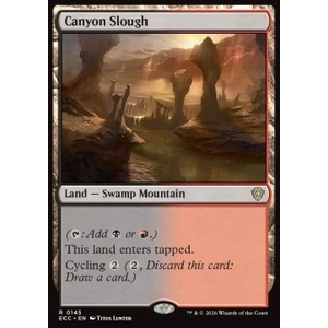 Magic löskort: Magic: Commander: Lorwyn Eclipsed: Canyon Slough