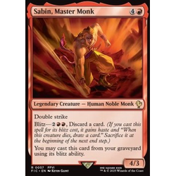 Magic löskort: Magic: The Gathering - FINAL FANTASY: Commander: Sabin, Master Monk