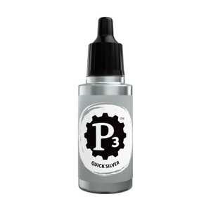 P3 Paints: Quick Silver (acrylic) (18ml)