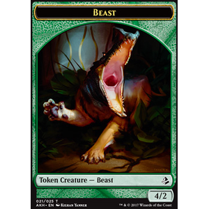 Magic löskort: Amonkhet: Beast Token