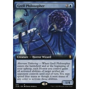 Magic löskort: Commander Legends: Battle for Baldur's Gate: Grell Philosopher (alternative art) (Japansk)