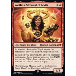 Magic löskort: Unfinity: Vorthos, Steward of Myth