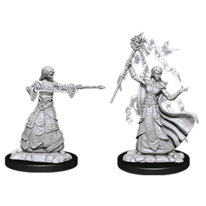 Nolzur's Marvelous Miniatures (unpainted): Female Elf Wizard