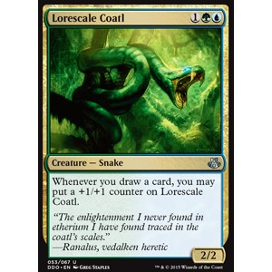 Magic löskort: Duel Decks: Elspeth vs. Kiora: Lorescale Coatl