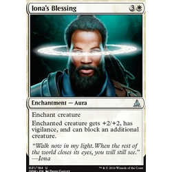 Magic löskort: Oath of the Gatewatch: Iona's Blessing