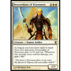 Magic löskort: Saviors of Kamigawa: Descendant of Kiyomaro
